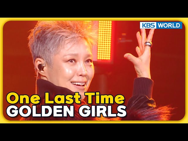 One Last Time - GOLDEN GIRLS [Immortal Songs 2] | KBS WORLD TV 240210