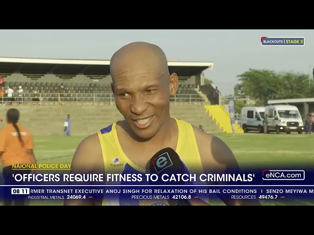 National Police Day | 'Officers require fitness to catch criminals'