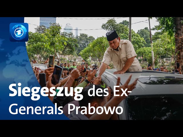 Prabowo gewinnt Präsidentschaftswahl in Indonesien