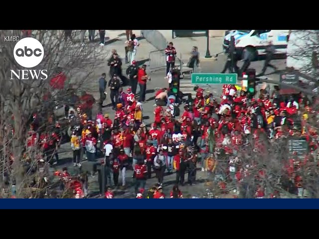 Shooting erupts during Chiefs Super Bowl parade