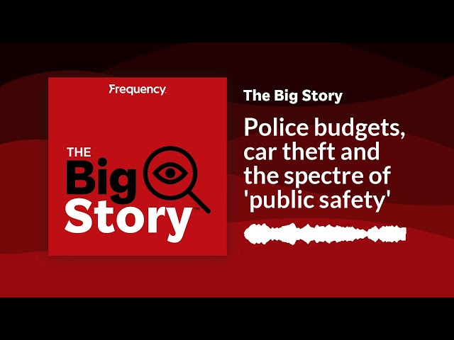 Police budgets, car theft and the spectre of 'public safety' | The Big Story