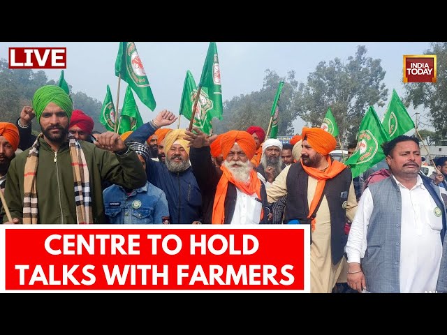 Delhi Chalo Farmer Protest Intensifies | Centre To Hold Talk With Farmers | Farmer Protest LIVE