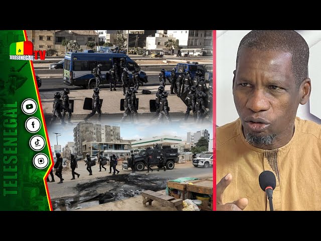 Dakar bondé de FDS ,Clèdor réagit  " daniuy exposé dolé gendarmerie ngir manifester niak, Wayé 