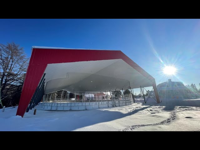 La patinoire de Stoneham très populaire