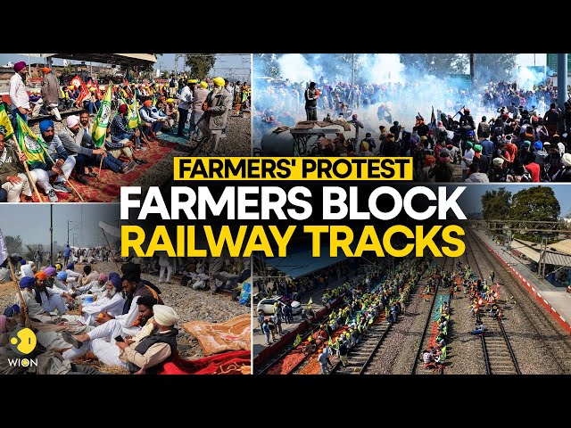 Farmers' protest: Indian farmers block rail traffic ahead of talks aimed at ending protests | W