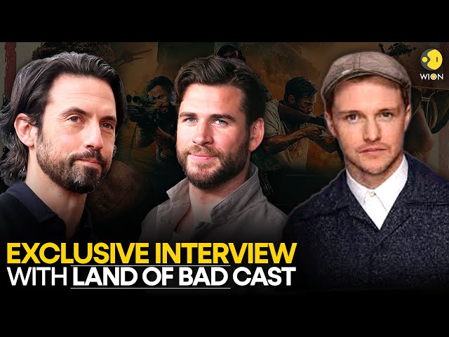 ⁣Liam Hesmworth, Milo Ventimiglia Interview: Land of Bad Exclusive | WION