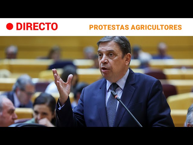 AGRICULTORES  EN DIRECTO:  PLANAS comparece tras su REUNIÓN con ASAJA, COAG y UPA  | RTVE