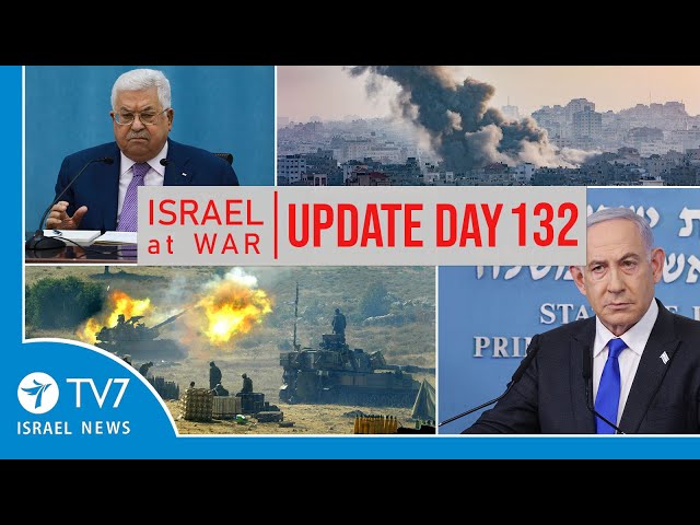 TV7 Israel News - Sword of Iron, Israel at War - Day 132 - UPDATE 15.02.24