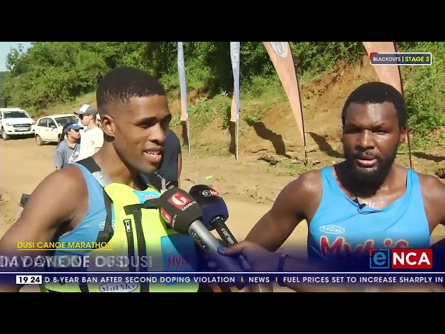 Khwela and Mtolo claim day one of Dusi Canoe Marathon