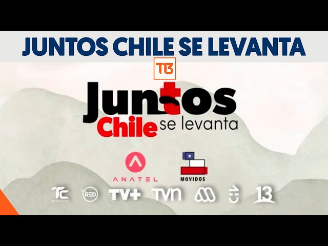 Ayuda a damnificados por incendios: Este viernes "Juntos Chile se levanta"