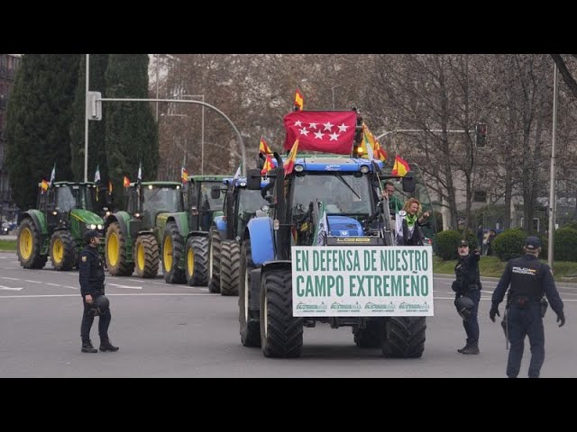 Prosiguen las protestas del sector agrícola en toda Europa