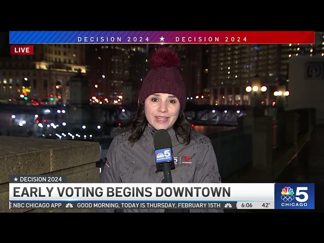 Early voting for Chicago in Illinois primary election begins