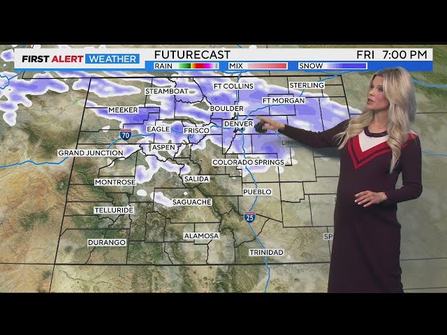 Chance For Snow Returns To Denver On Friday