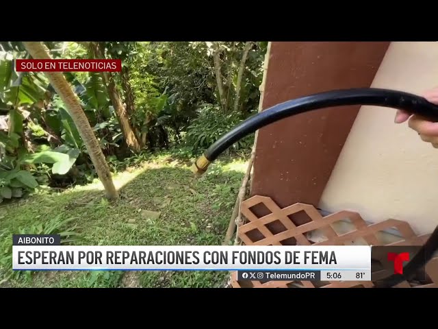 Denuncian deficiente servicio de agua en comunidad de Aibonito