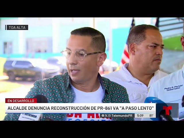 Alcalde se quita la camisa para exigir reapertura de carretera