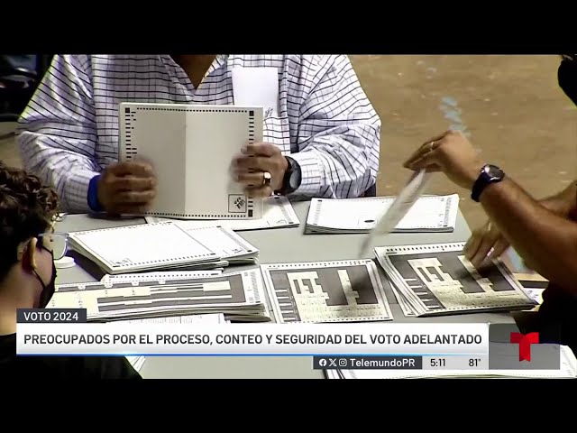 Buscan evitar fraudes con el voto adelantado