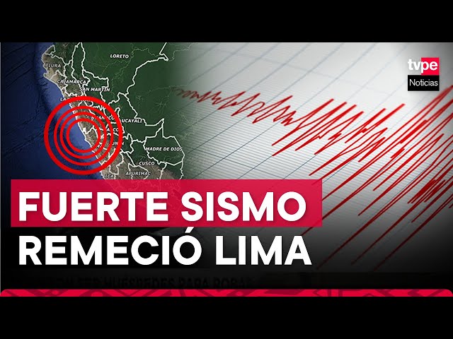 Sismo en Lima: movimiento telúrico de 5.4 remeció la capital este jueves