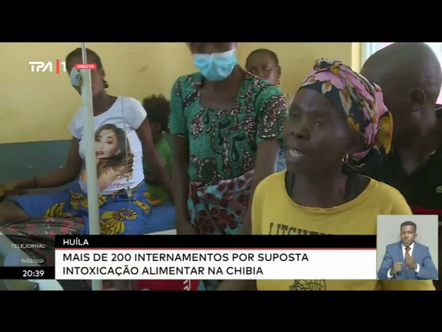 Mais de 200 internamentos por suposta intoxicação alimentar na Chibia