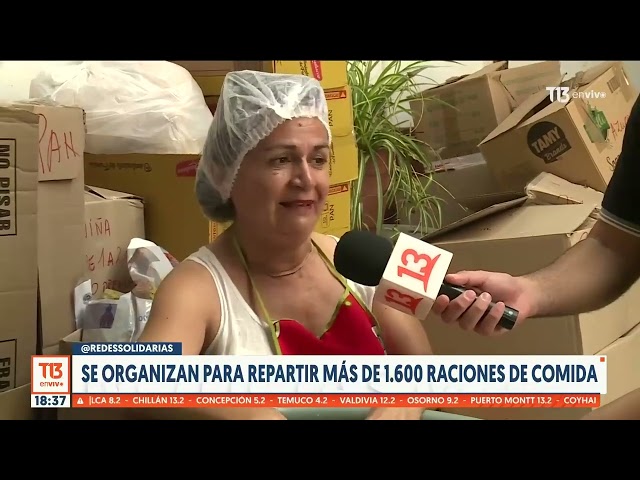 Olla común en Viña del Mar: se organizan para repartir más de 1.600 raciones de comida