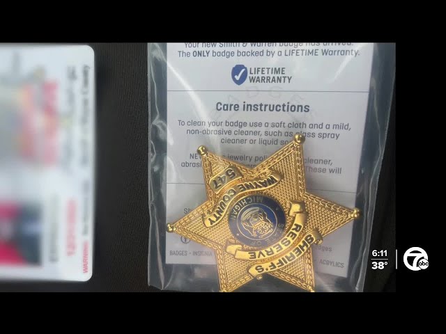 He wanted a badge from Wayne County’s Sheriff. Did gifts help him get it?