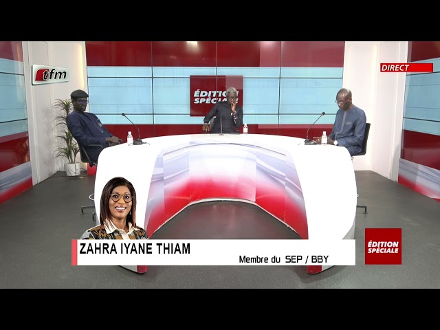 Edition Spéciale - Réaction de Zahra Iyane Thiam après le décret du conseil constitutionnel