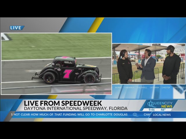 14-year-old Cassidy Keitt discusses racing career, impressions of first Daytona 500