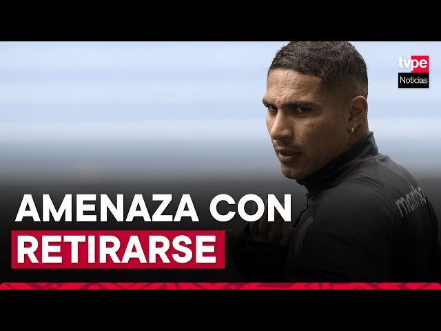 Paolo Guerrero amenaza con retirarse si César Vallejo no le rescinde el contrato