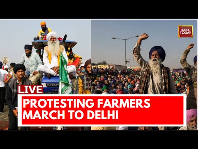 Farmer Protest Live Updates| Farmer Protest News | Farmer Protest LIVE | India Today LIVE