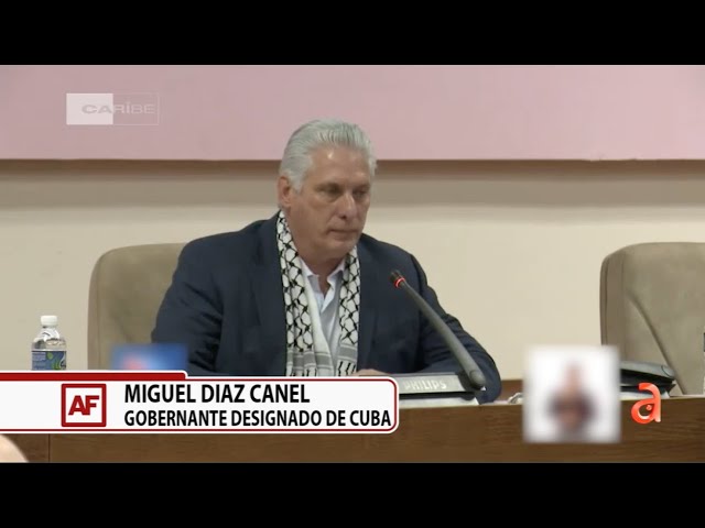 Díaz-Canel dice que siguen en una lucha en contra  del capitalismo