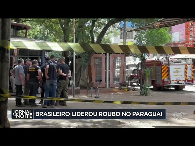 Brasileiro liderou roubo no Paraguai