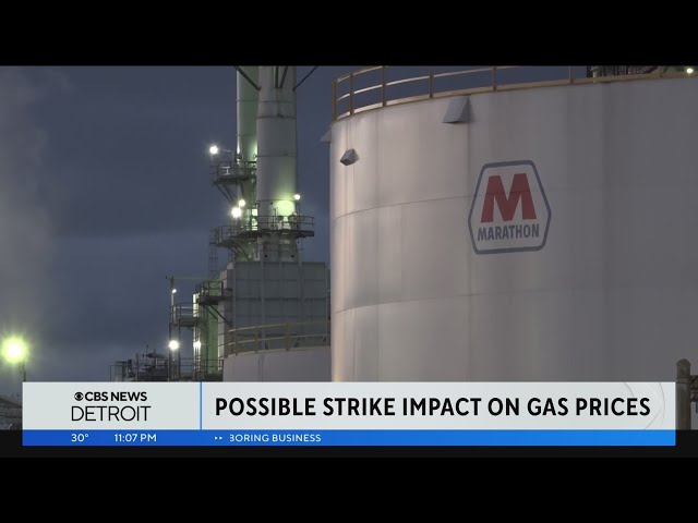 Marathon's Detroit refinery workers approve strike authorization