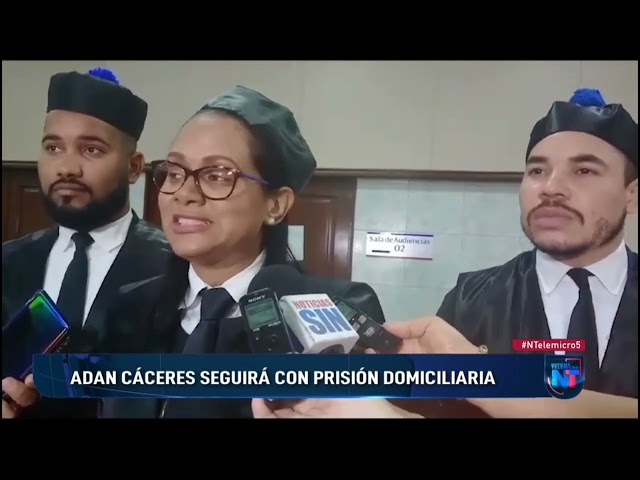 Adán Cáceres continuará  en prisión domiciliaria