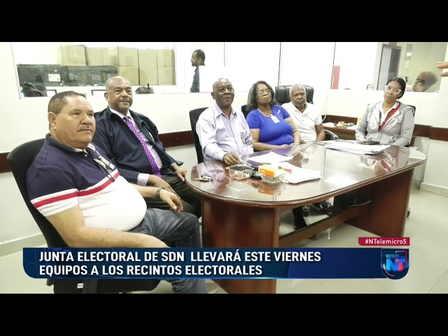 JCE de SDN llevará este viernes equipos a los recintos electorales