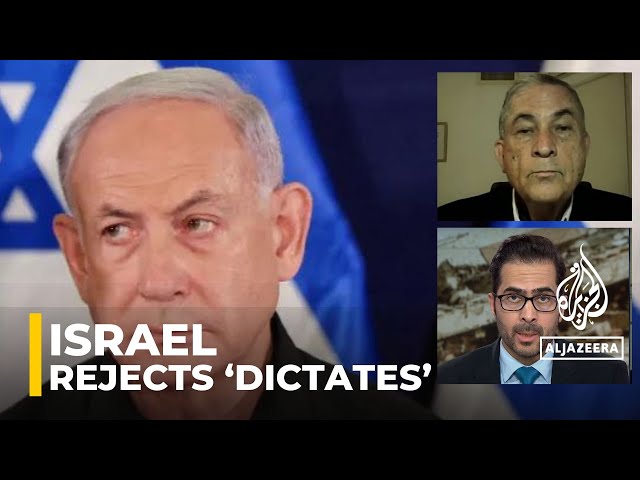 Israel’s war on Gaza : Israel rejects ‘dictates’- Analysis