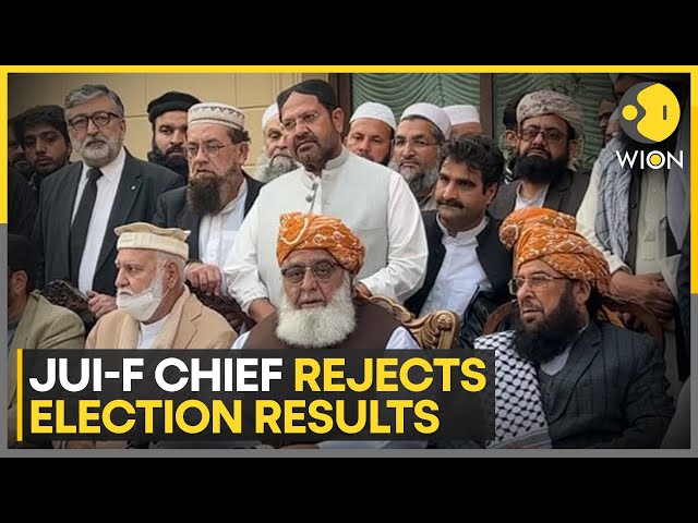 Pakistan: JUI-F Chief Fazl ur Rehman rejects election results, calls for nationwide protests | WION