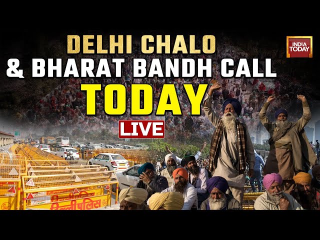 Delhi Farmer Protest LIVE Updates | Farmer Protest News | Farmer Protest News LIVE | India Today