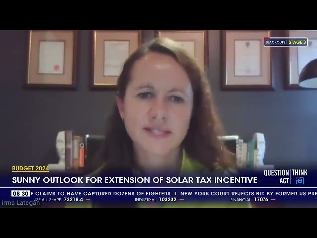 Budget 2024 | Sunny outlook for extension of solar tax incentive