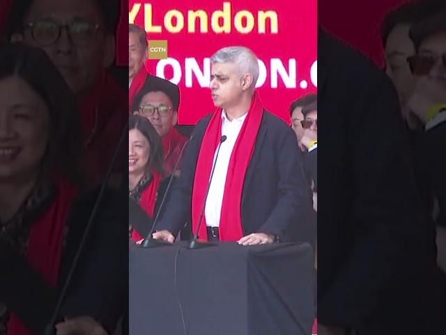 London Mayor speaks Chinese at Chinese New Year Celebration