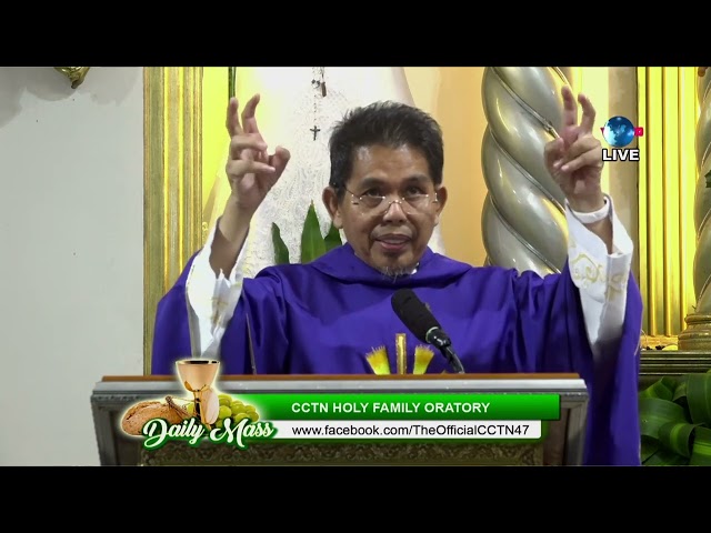 16 FEBRUARY 2024 -  HOMILY by Rev.  Fr.  Jose Adonis Aquino