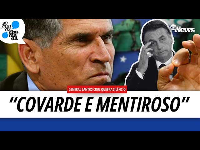 GENERAL SANTOS CRUZ DIZ QUE BOLSONARO É UM DOS GRANDES TRAIDORES DO BRASIL