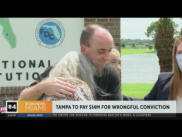 Tampa settles with man wrongfully convicted, imprisoned for murder he didn't commit