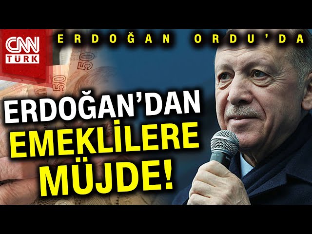 SON DAKİKA!  Cumhurbaşkanı Erdoğan'dan Emeklilere Müjde! Emekli İkramiyesini Açıkladı... #Haber