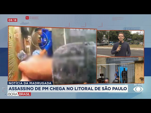 Bandido que matou PM em Santos é transferido