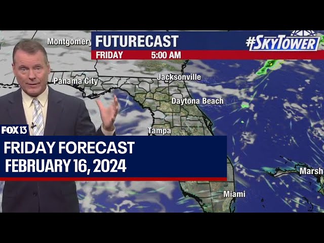 Tampa weather: Friday forecast in Bay Area