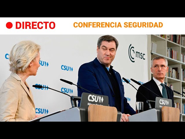 MÚNICH  EN DIRECTO: 50 MANDATARIOS participan en la CONFERENCIA de SEGURIDAD | RTVE Noticias