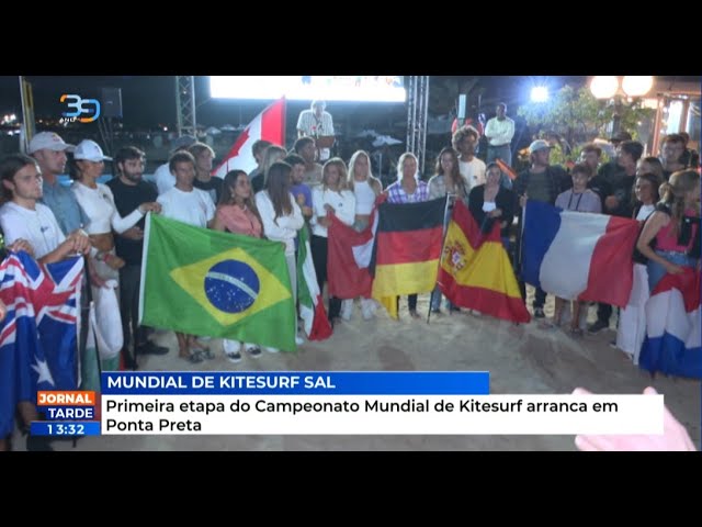 Primeira etapa do Campeonato Mundial de Kitesurf arranca em Ponta Preta