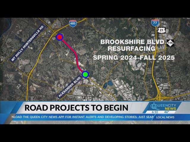 Some Charlotte roads part of improvement projects