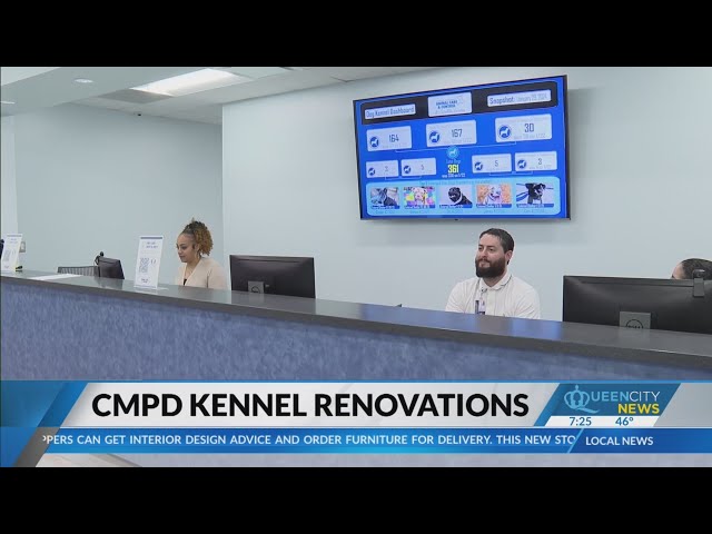 CMPD Animal Control kennel renovations underway