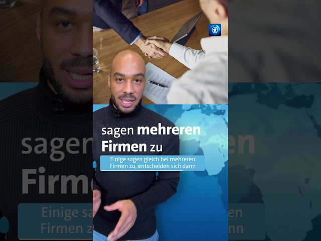 Neben Verliebten leiden auch Personaler:innen unter dem Phänomen. #ghosting #tagesschau #shorts