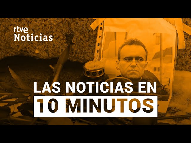 Las noticias del VIERNES 16 de FEBRERO en 10 minutos | RTVE Noticias